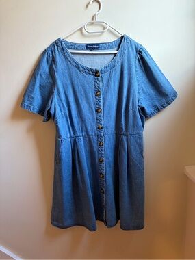 Heavy Denim Dress with pockets!